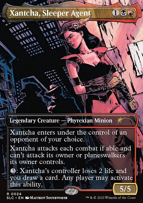 Xantcha, Sleeper Agent, Secret Lair Countdown #24, Magic: The Gathering card