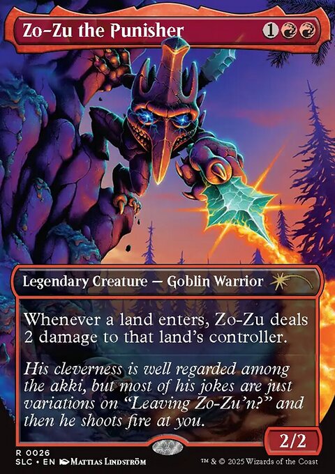 Zo-Zu the Punisher, Secret Lair Countdown #26, Magic: The Gathering card