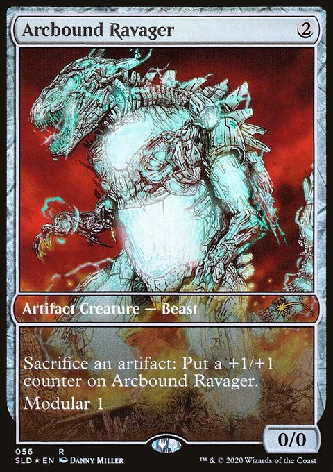 Arcbound Ravager, Secret Lair Drop #56, Magic: The Gathering card
