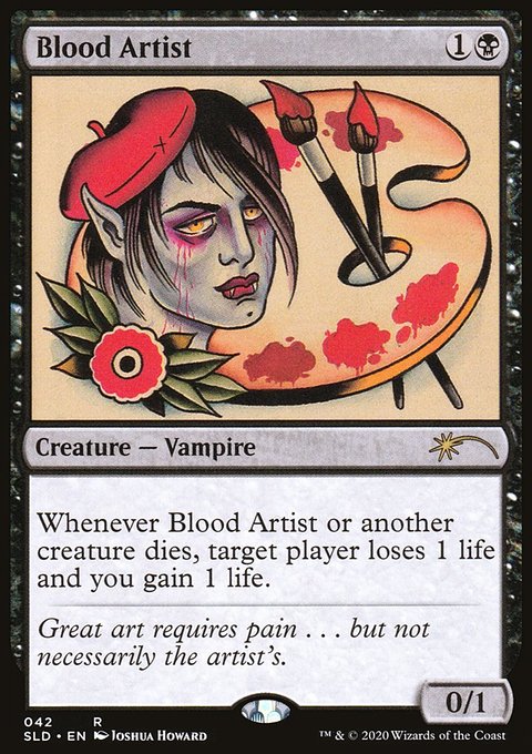 Blood Artist, Secret Lair Drop #42, Magic: The Gathering card