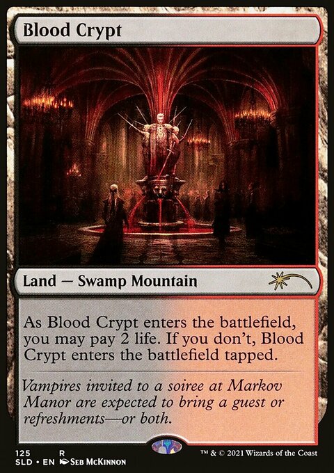 Blood Crypt, Secret Lair Drop #125, Magic: The Gathering card