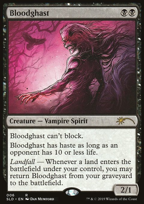 Bloodghast, Secret Lair Drop #6, Magic: The Gathering card