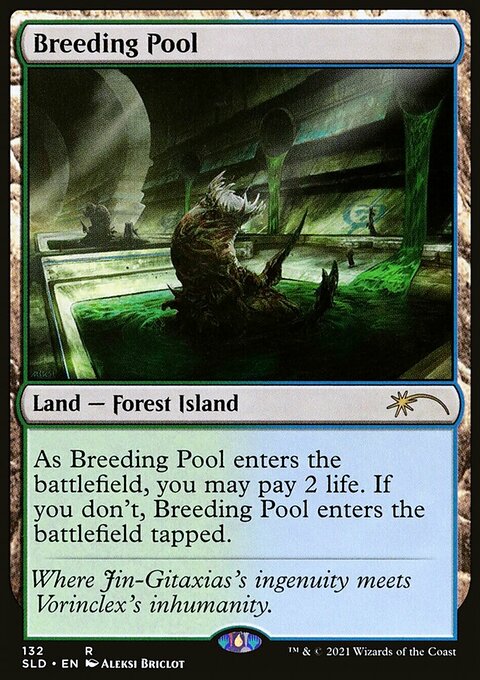 Breeding Pool, Secret Lair Drop #132, Magic: The Gathering card