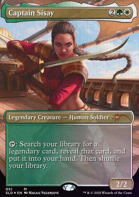 Captain Sisay, Secret Lair Drop #51, Magic: The Gathering card
