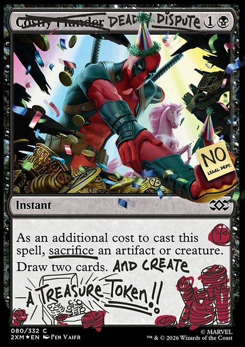 Deadly Dispute, Secret Lair Drop #IFIYW-6, Magic: The Gathering card