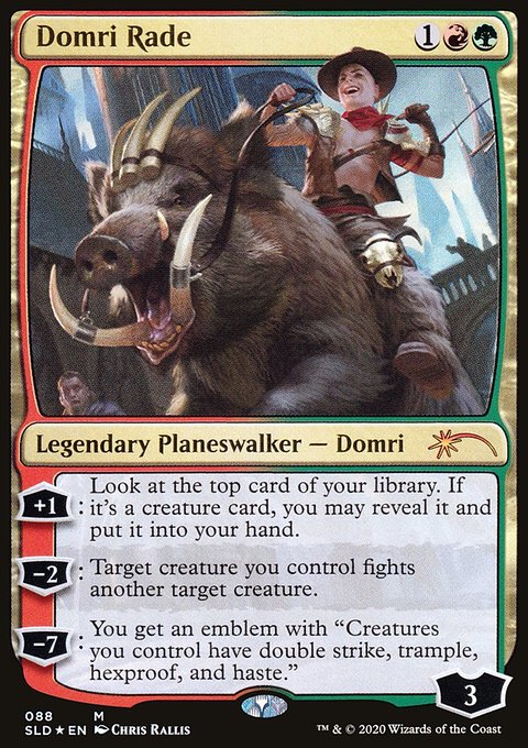 Domri Rade, Secret Lair Drop #88, Magic: The Gathering card
