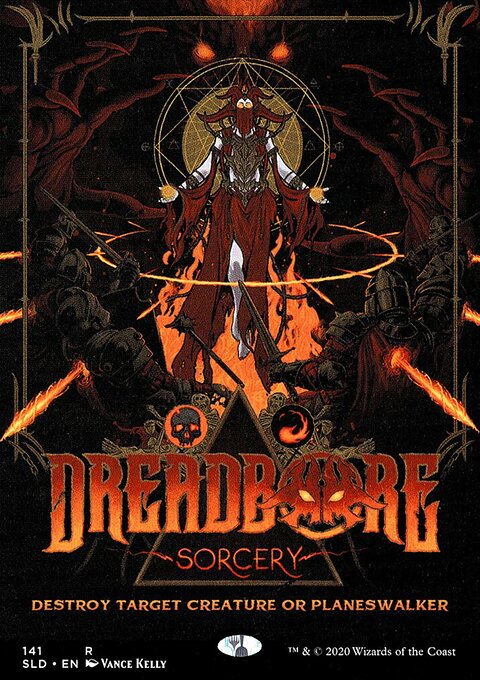 Dreadbore, Secret Lair Drop #141, Magic: The Gathering card