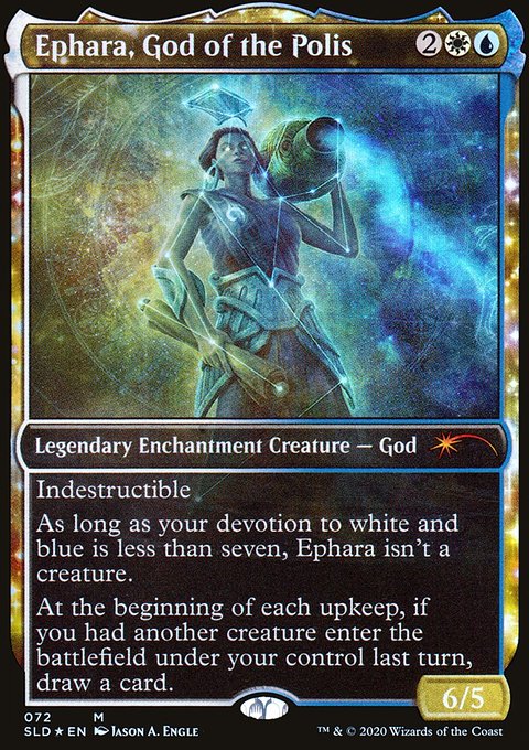 Ephara, God of the Polis, Secret Lair Drop #72, Magic: The Gathering card