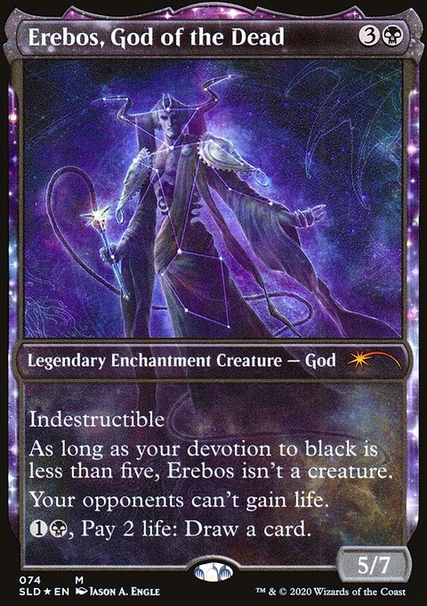 Erebos, God of the Dead, Secret Lair Drop #74, Magic: The Gathering card
