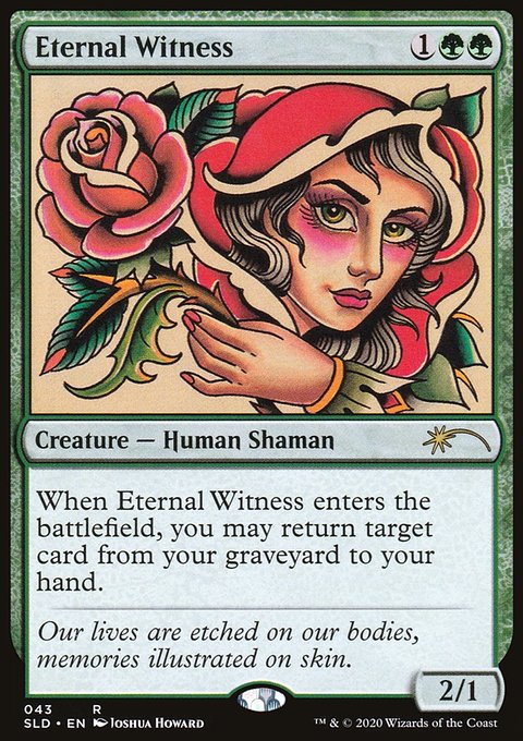 Eternal Witness, Secret Lair Drop #43, Magic: The Gathering card