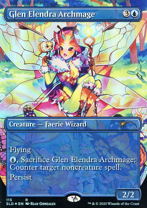 Glen Elendra Archmage, Secret Lair Drop #115, Magic: The Gathering card