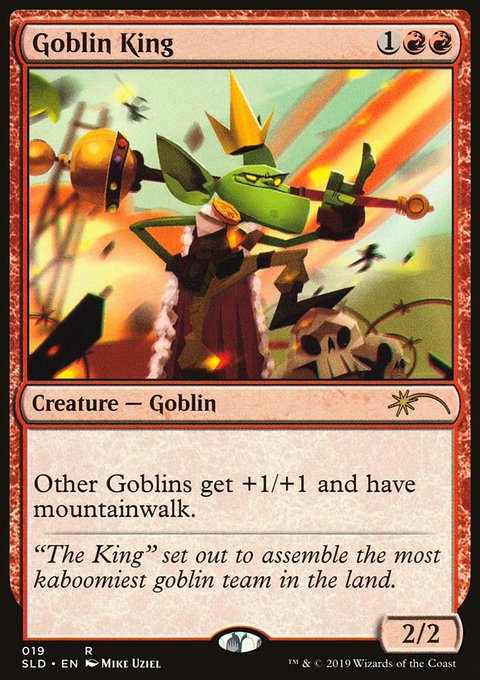 Goblin King, Secret Lair Drop #19, Magic: The Gathering card