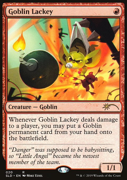 Goblin Lackey, Secret Lair Drop #20, Magic: The Gathering card