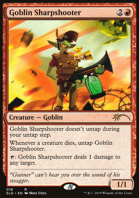 Goblin Sharpshooter, Secret Lair Drop #18, Magic: The Gathering card