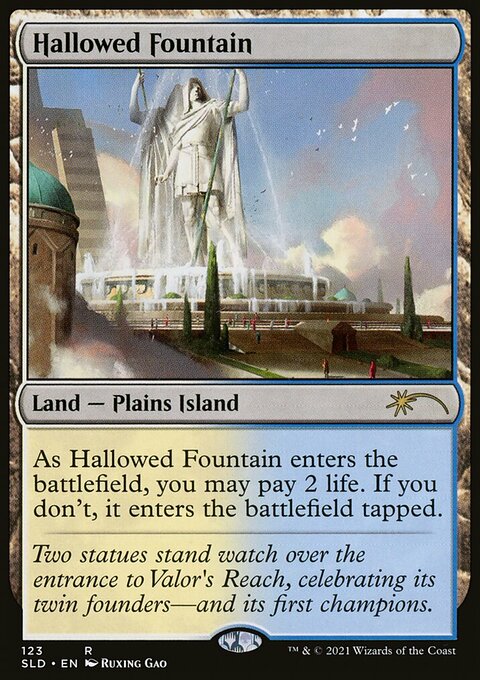 Hallowed Fountain, Secret Lair Drop #123, Magic: The Gathering card