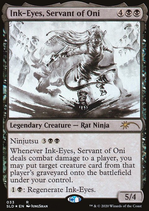 Ink-Eyes, Servant of Oni, Secret Lair Drop #33, Magic: The Gathering card