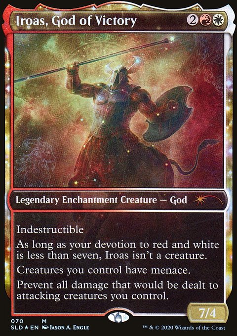 Iroas, God of Victory, Secret Lair Drop #70, Magic: The Gathering card