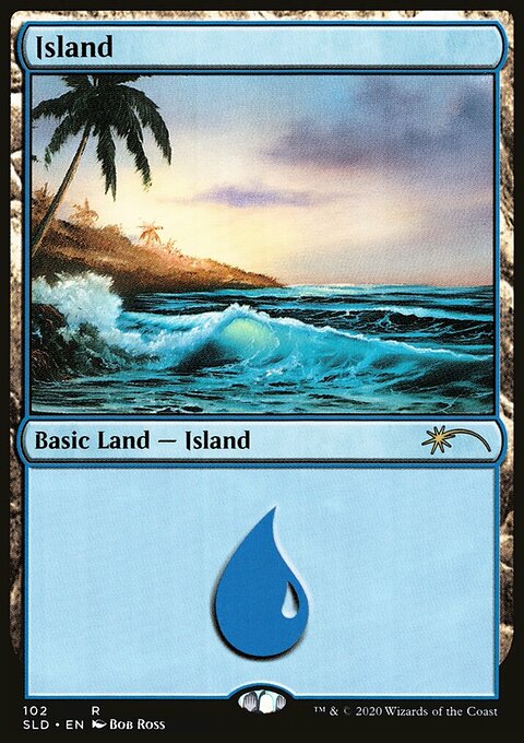 Island, Secret Lair Drop #102, Magic: The Gathering card