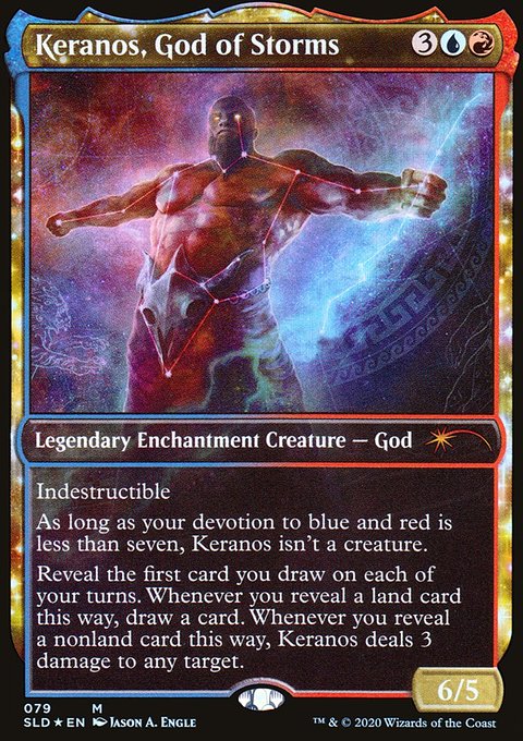 Keranos, God of Storms, Secret Lair Drop #79, Magic: The Gathering card