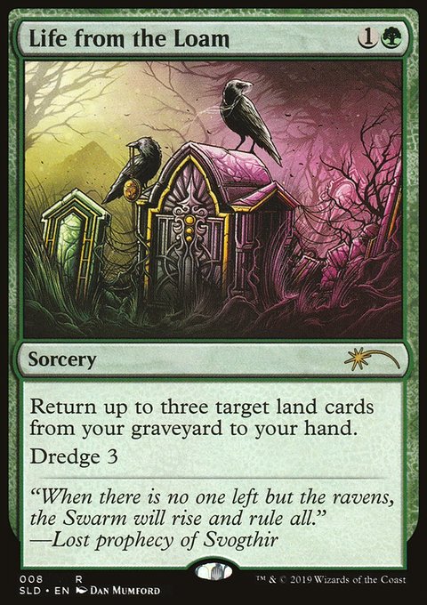 Life from the Loam, Secret Lair Drop #8, Magic: The Gathering card