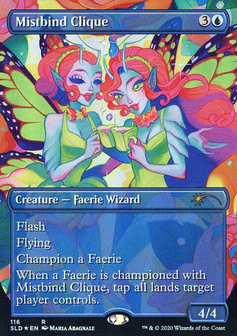 Mistbind Clique, Secret Lair Drop #116, Magic: The Gathering card