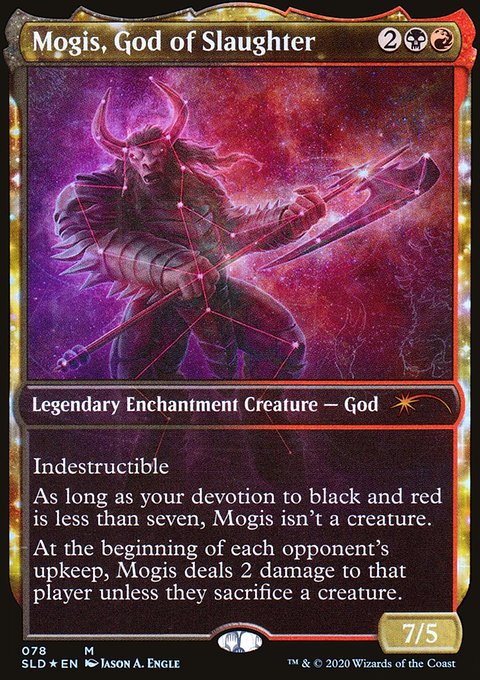 Mogis, God of Slaughter, Secret Lair Drop #78, Magic: The Gathering card