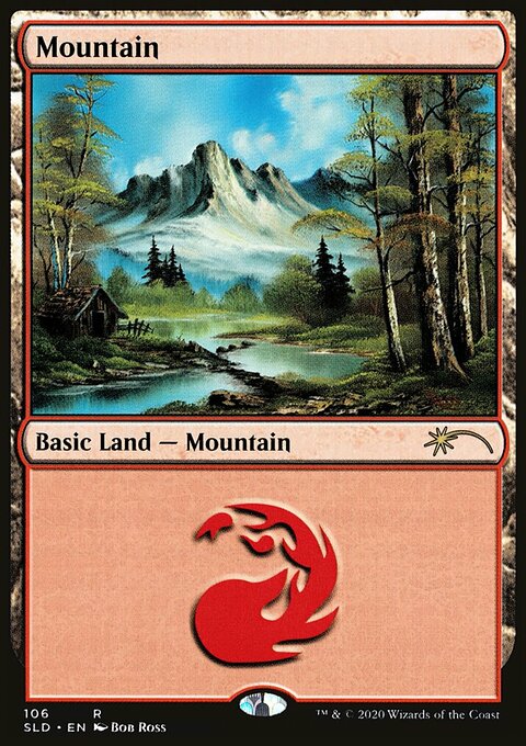 Mountain, Secret Lair Drop #106, Magic: The Gathering card