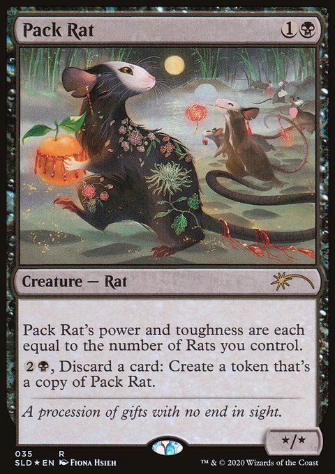 Pack Rat, Secret Lair Drop #35, Magic: The Gathering card