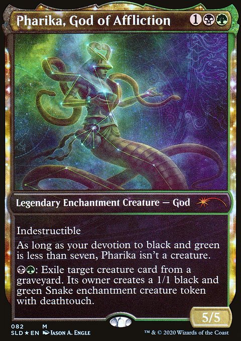 Pharika, God of Affliction, Secret Lair Drop #82, Magic: The Gathering card