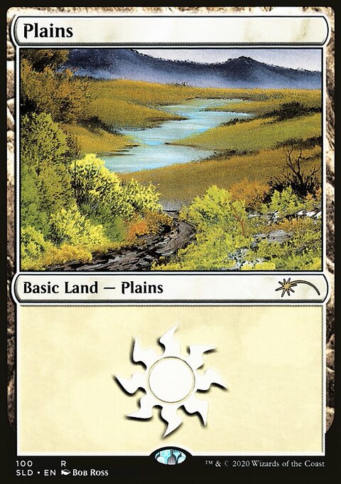Plains, Secret Lair Drop #100, Magic: The Gathering card