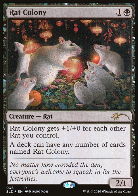 Rat Colony, Secret Lair Drop #36, Magic: The Gathering card