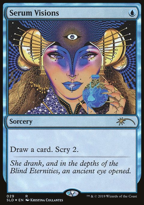 Serum Visions, Secret Lair Drop #29, Magic: The Gathering card