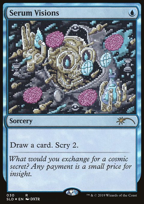 Serum Visions, Secret Lair Drop #30, Magic: The Gathering card