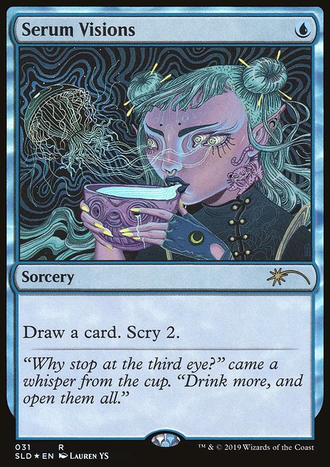 Serum Visions, Secret Lair Drop #31, Magic: The Gathering card