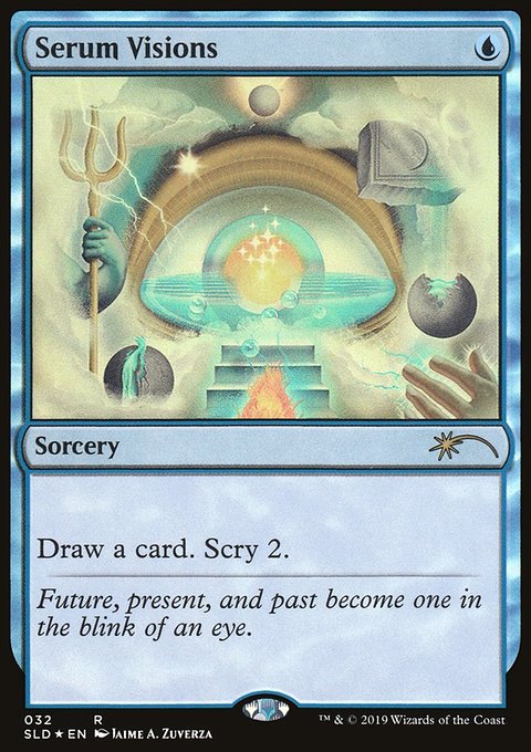 Serum Visions, Secret Lair Drop #32, Magic: The Gathering card