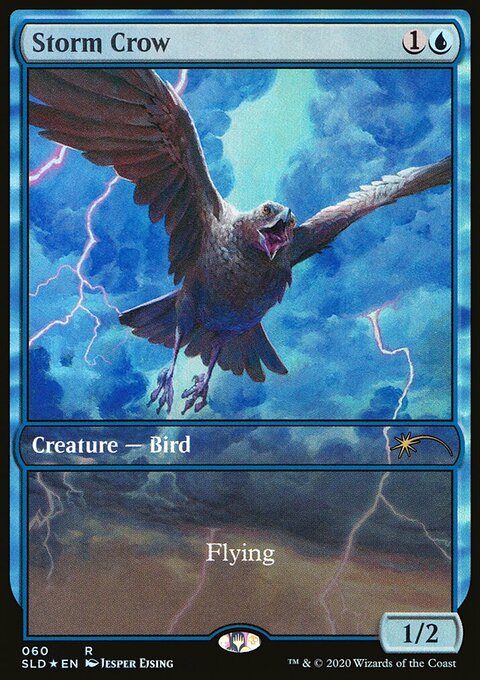Storm Crow, Secret Lair Drop #60, Magic: The Gathering card