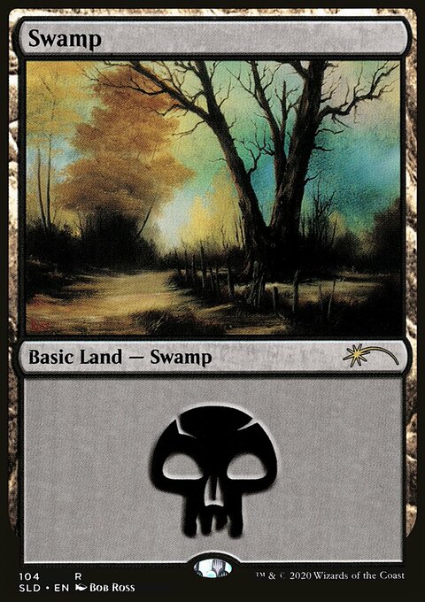 Swamp, Secret Lair Drop #104, Magic: The Gathering card