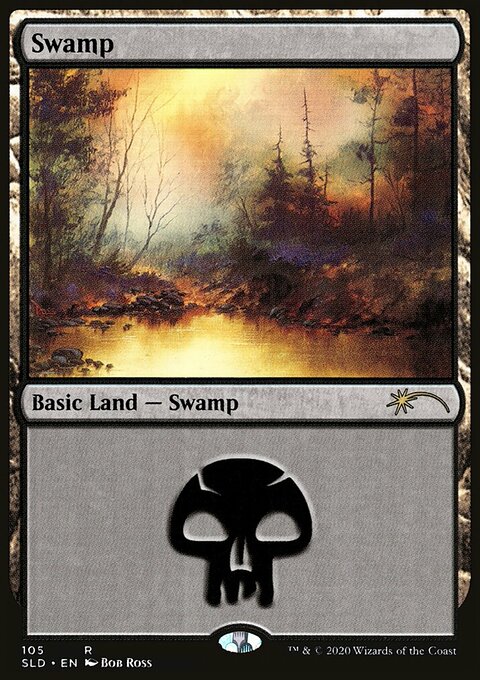 Swamp, Secret Lair Drop #105, Magic: The Gathering card