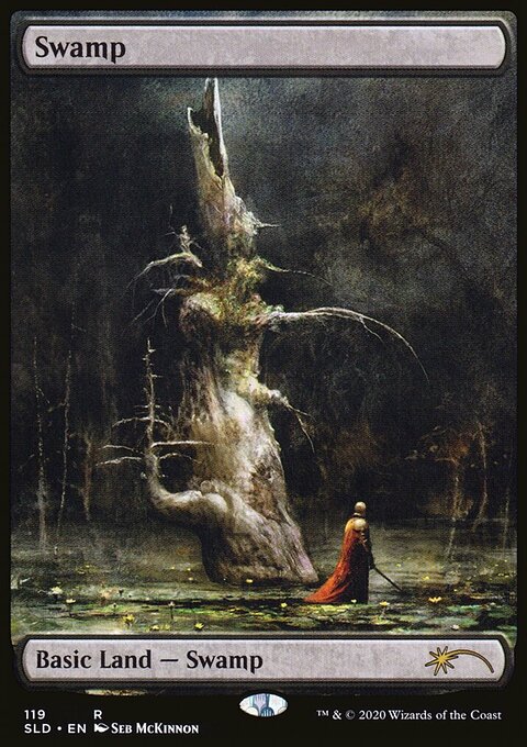 Swamp, Secret Lair Drop #119, Magic: The Gathering card