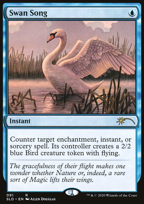 Swan Song, Secret Lair Drop #91, Magic: The Gathering card