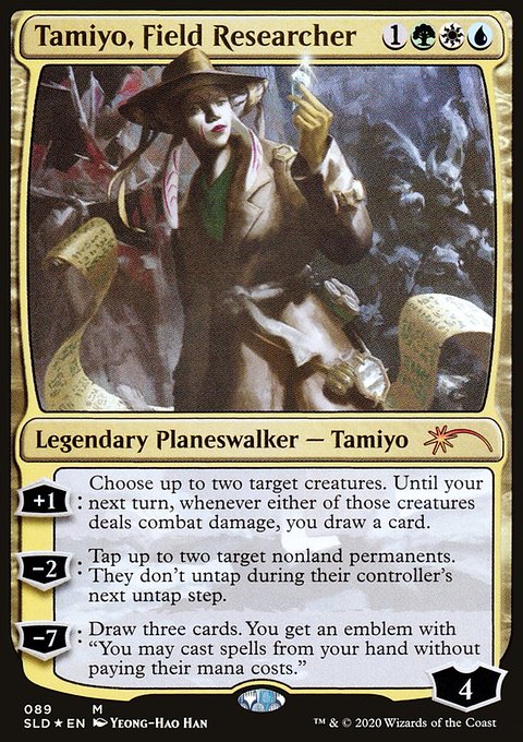 Tamiyo, Field Researcher, Secret Lair Drop #89, Magic: The Gathering card