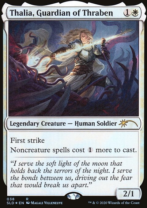 Thalia, Guardian of Thraben, Secret Lair Drop #38, Magic: The Gathering card