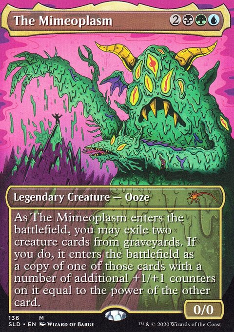 The Mimeoplasm, Secret Lair Drop #136, Magic: The Gathering card