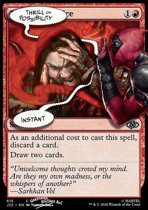Thrill of Possibility, Secret Lair Drop #IFIYW-3, Magic: The Gathering card