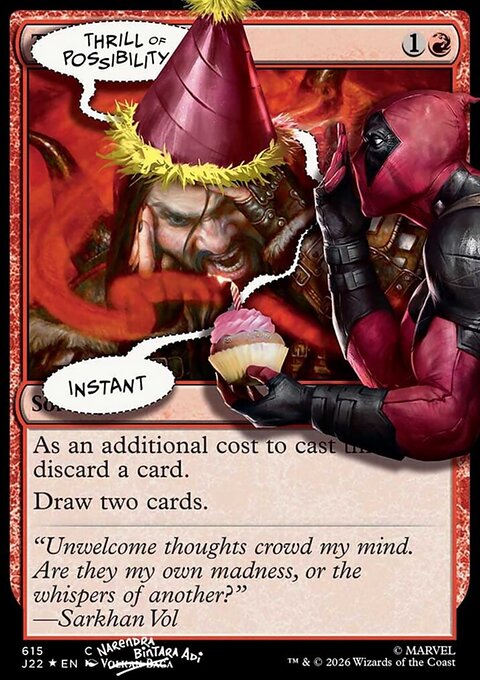 Thrill of Possibility, Secret Lair Drop #IFIYW-8, Magic: The Gathering card