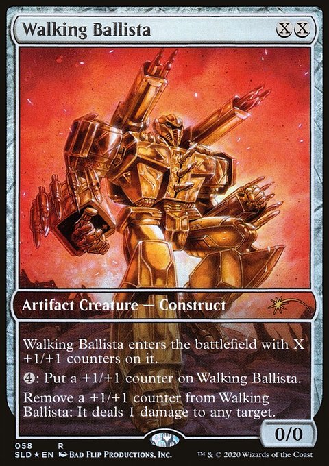 Walking Ballista, Secret Lair Drop #58, Magic: The Gathering card