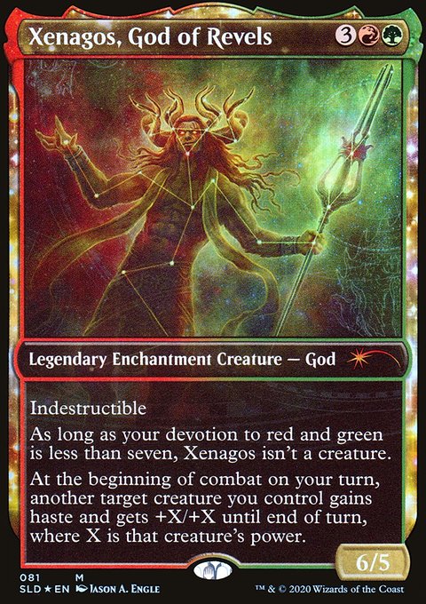 Xenagos, God of Revels, Secret Lair Drop #81, Magic: The Gathering card