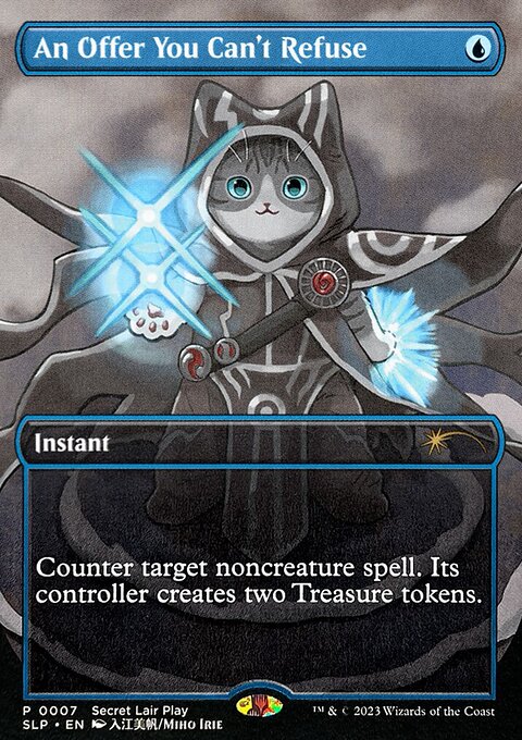 An Offer You Can't Refuse, Secret Lair Promo #7, Magic: The Gathering card