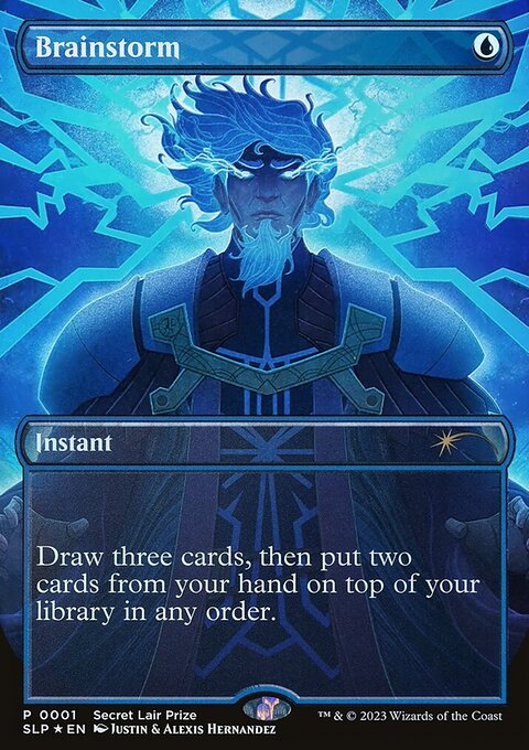 Brainstorm, Secret Lair Promo #1, Magic: The Gathering card