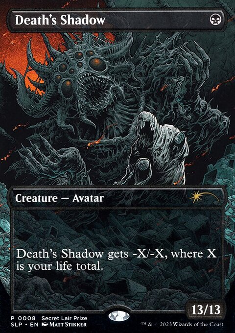 Death's Shadow, Secret Lair Promo #8, Magic: The Gathering card